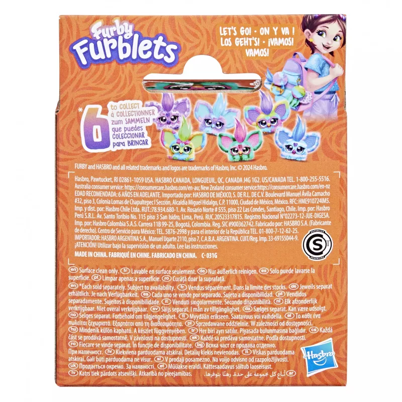 Furby F88945X2 pehme mänguasi