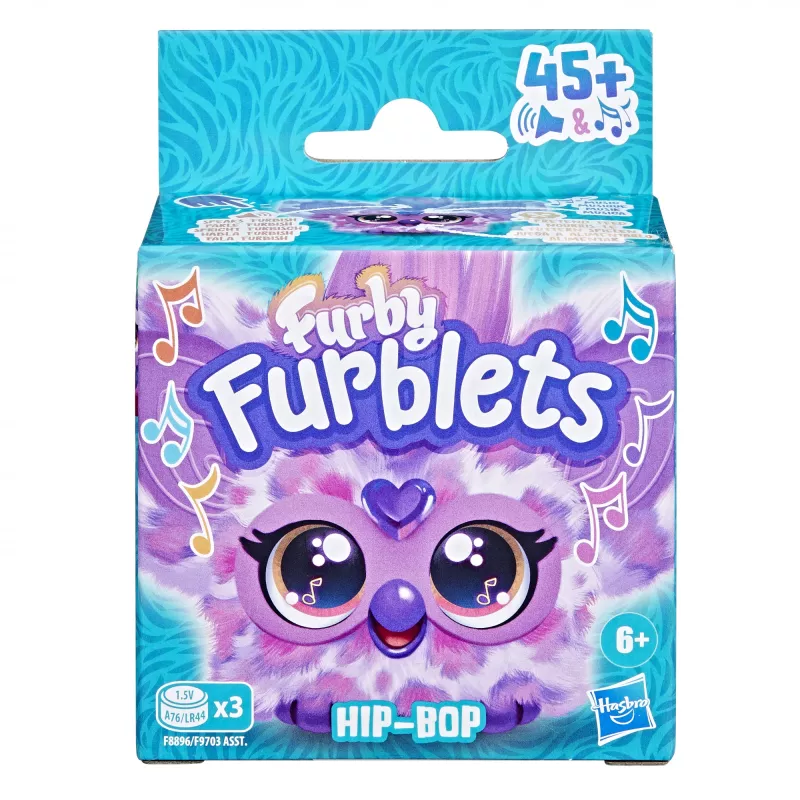 Furby Furblet Hip-Bop, multifilmitegelane, 6-aastastele ja vanematele, interaktiivne, heliga, A76