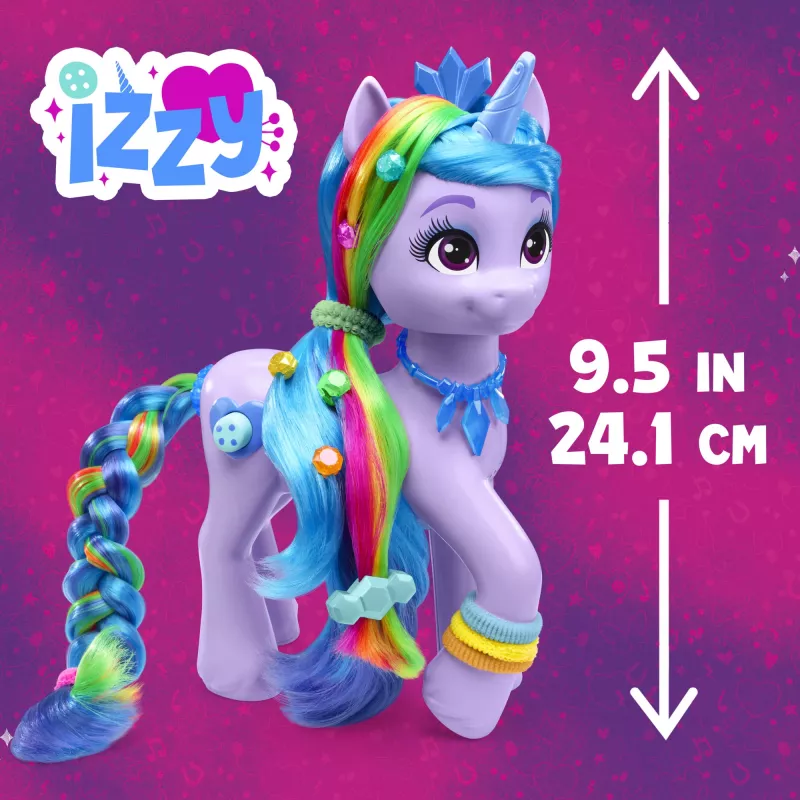 My Little Pony Izzy Moonbow, moenukk, Naine, 3 a, Poiss/Tüdruk, 241 mm, 377 g
