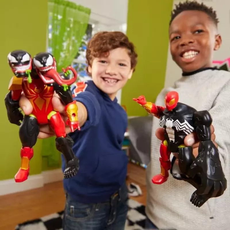 Marvel MixMashers Spider-Man Venom Mix-&-Match, 4 a, Mitmevärviline