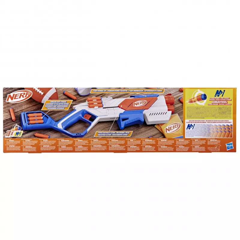 Mängupüss Nerf N Series Strikeback sinine oranž valge 8+
