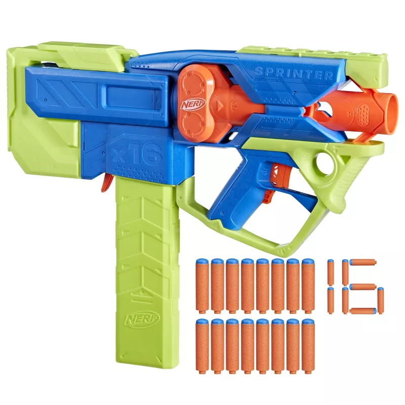 Mängupüss Nerf N Series Sprinter F8625 sinine roheline oranž
