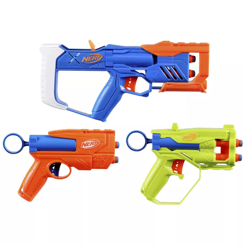 Nerf N Series Triple Action Pack, Mängupüss, 8 a