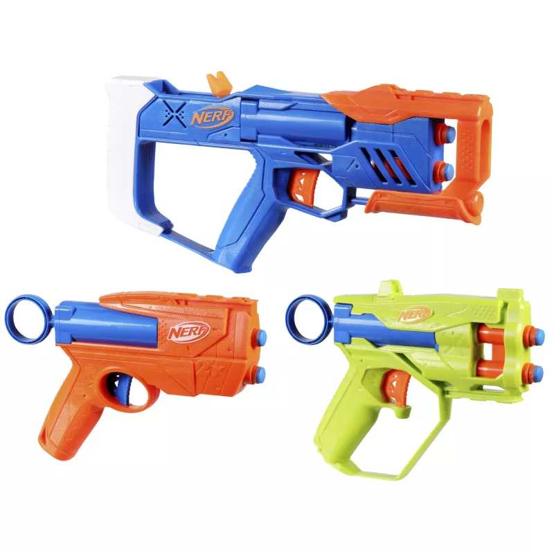Nerf N Series Triple Action Pack, Mängupüss, 8 a