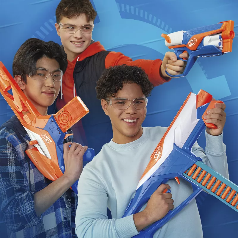 Nerf N Series Triple Action Pack, Mängupüss, 8 a
