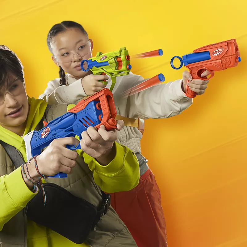 Nerf N Series Triple Action Pack, Mängupüss, 8 a