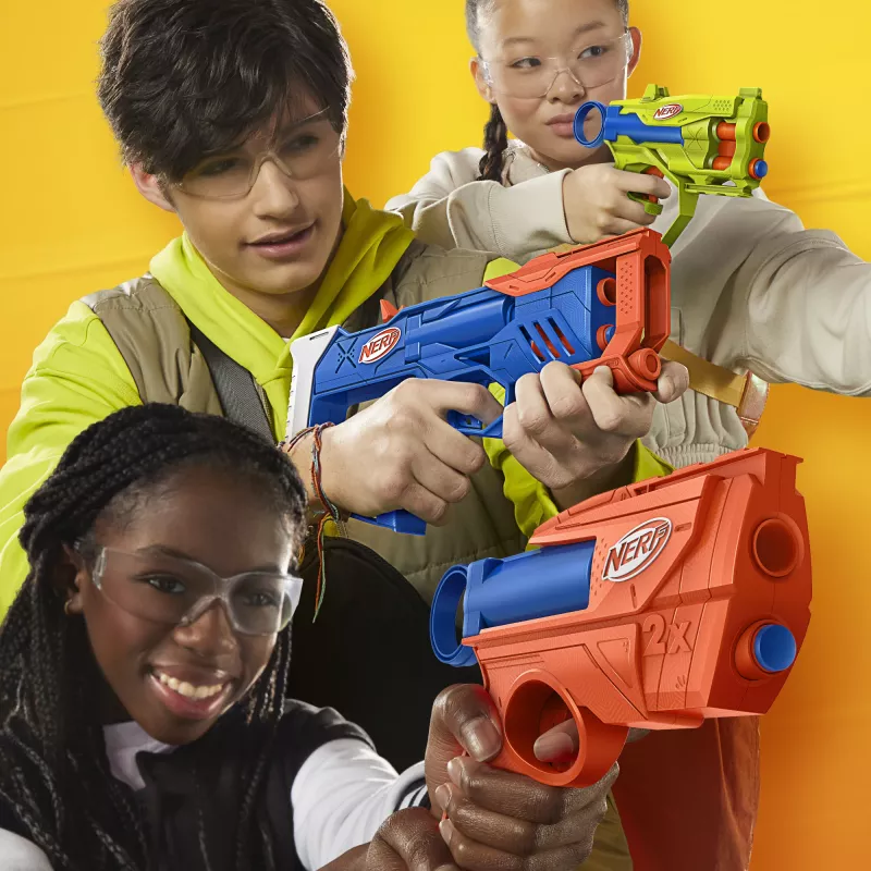 Nerf N Series Triple Action Pack, Mängupüss, 8 a