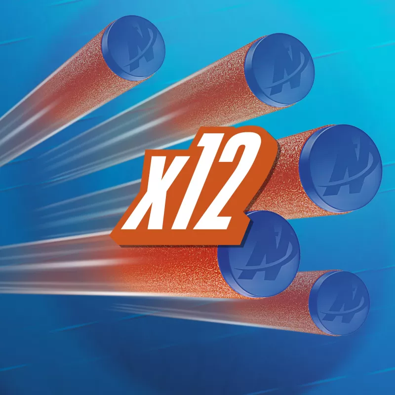 Nerf N Series Triple Action Pack, Mängupüss, 8 a