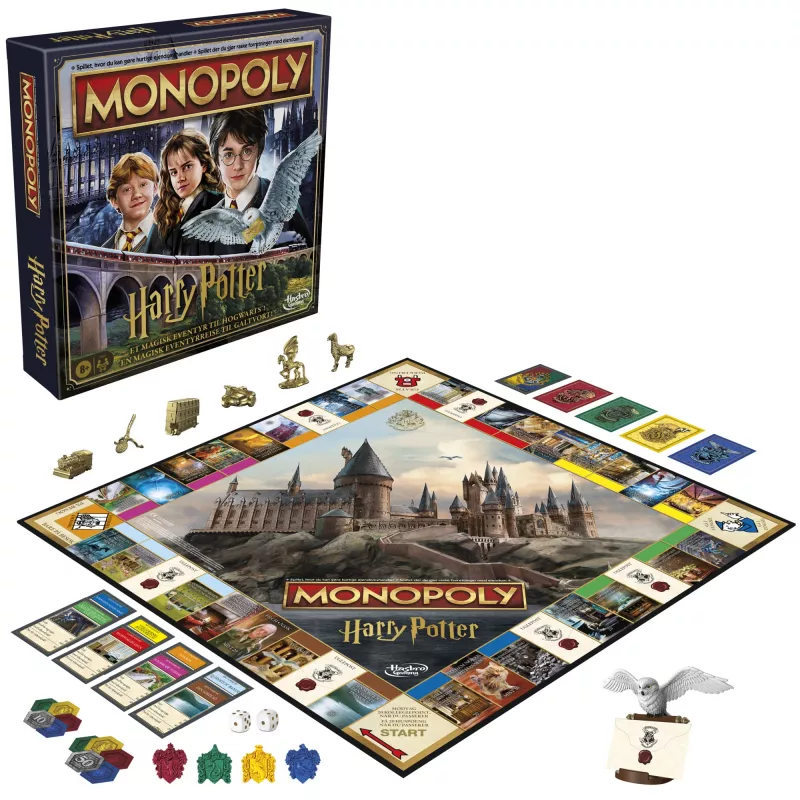 Monopoly Harry Potter lauamäng majandussimulatsioon