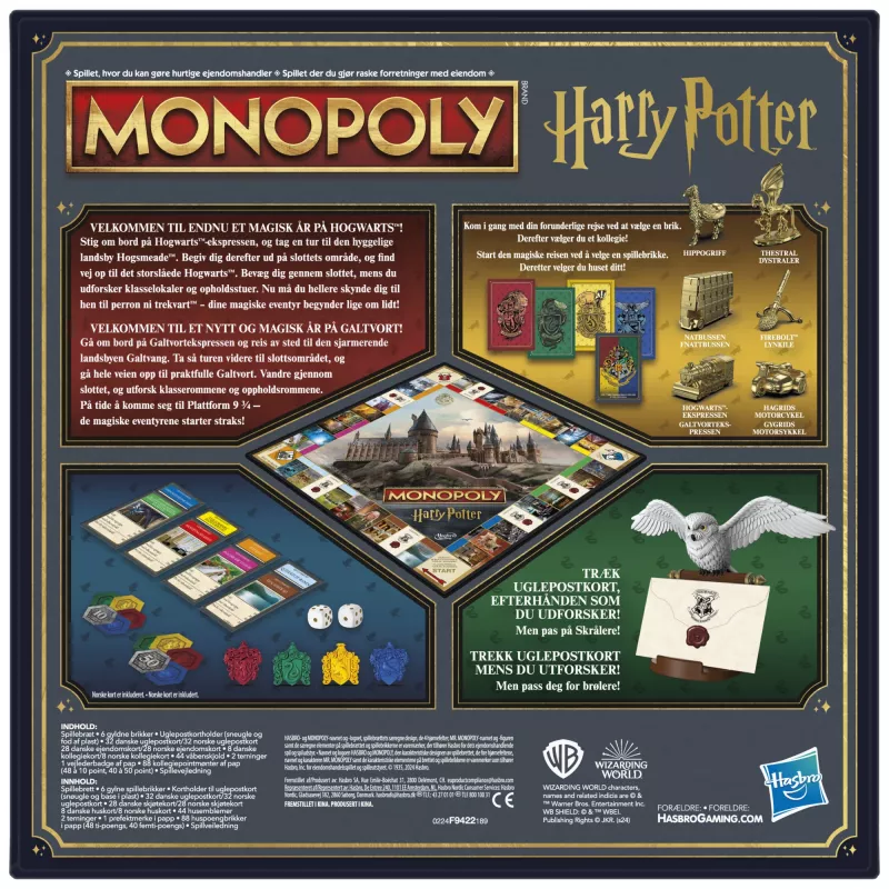Monopoly Harry Potter lauamäng majandussimulatsioon