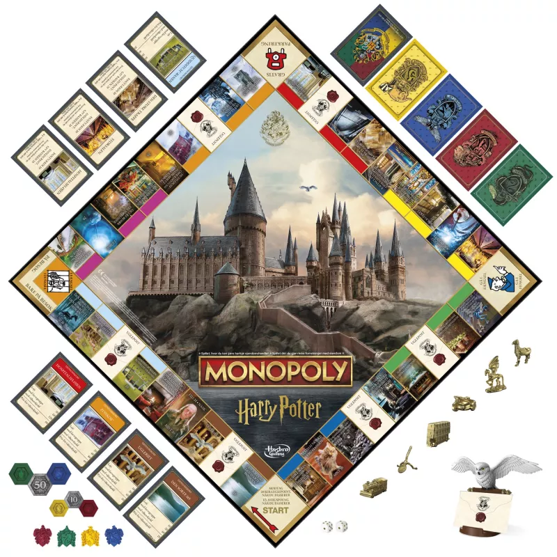 Monopoly Harry Potter lauamäng majandussimulatsioon