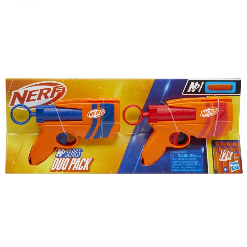 Mängupüstoli komplekt NERF Playset Dual Pack N Series G1492 2 püstoli ja poroloonnooltega
