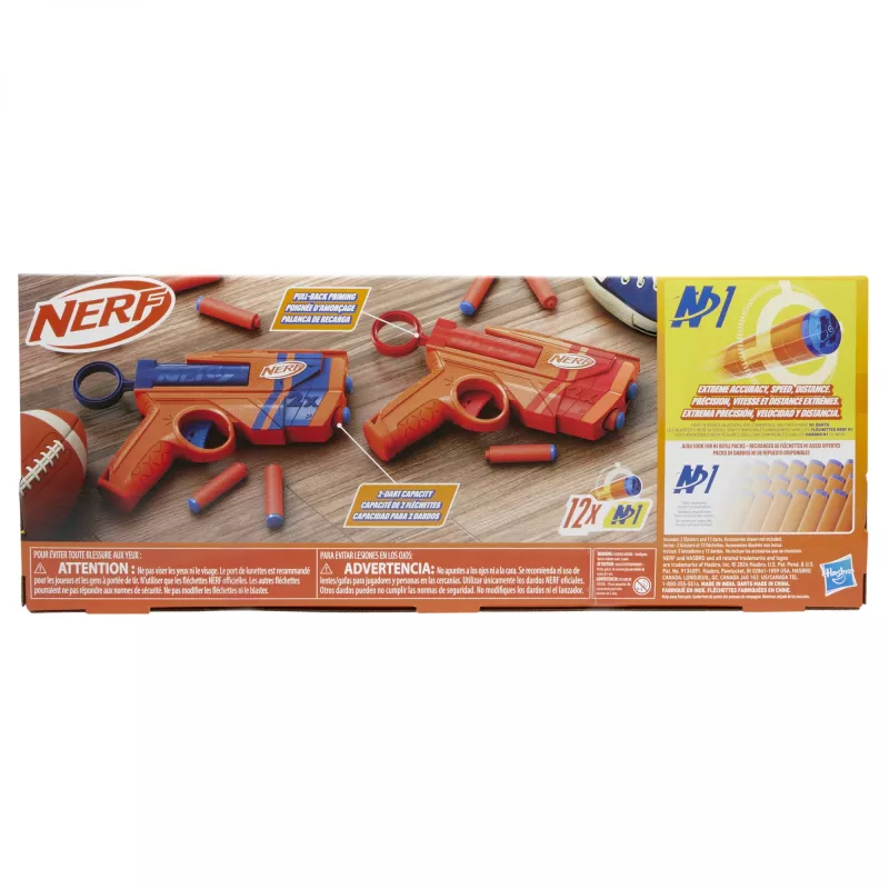 Mängupüstoli komplekt NERF Playset Dual Pack N Series G1492 2 püstoli ja poroloonnooltega