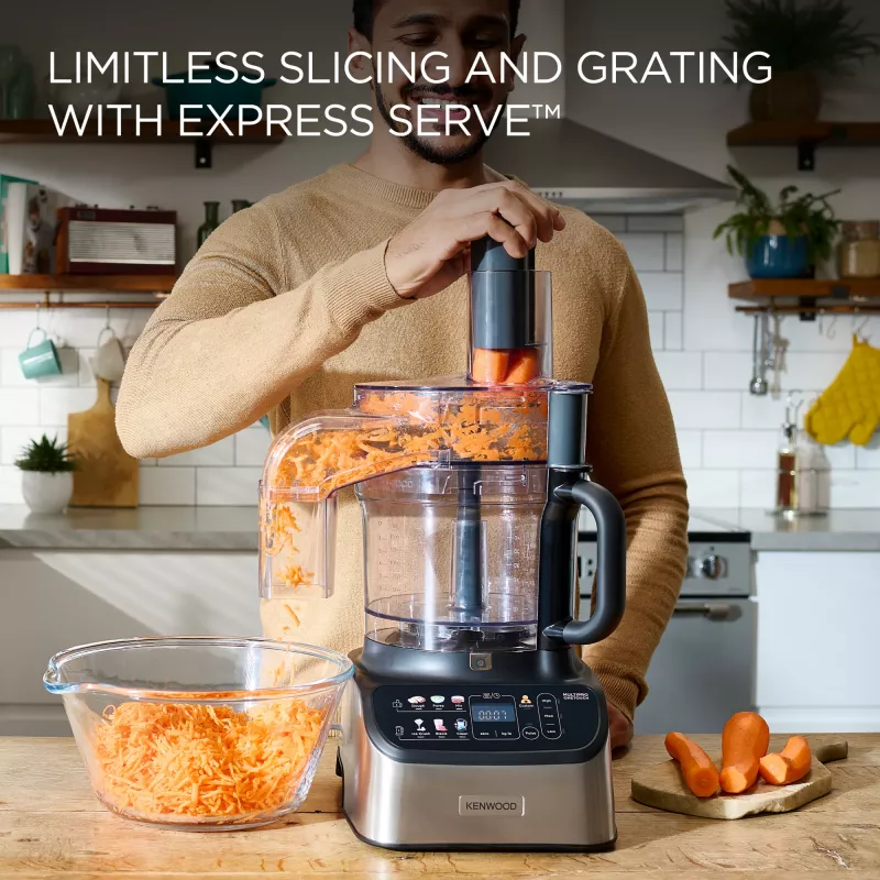 Kenwood FDM73.850SS köögikombain 1000 W 3 L Hall Sisseehitatud kaalud