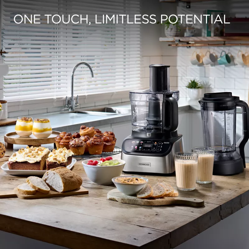 Kenwood FDM73.850SS köögikombain 1000 W 3 L Hall Sisseehitatud kaalud
