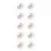 Nobo Glass Whiteboard Magnets ⌀32mm, Board magnet, Silver, Transparent, 32 mm, 32 mm, 9.2 mm, 96 g