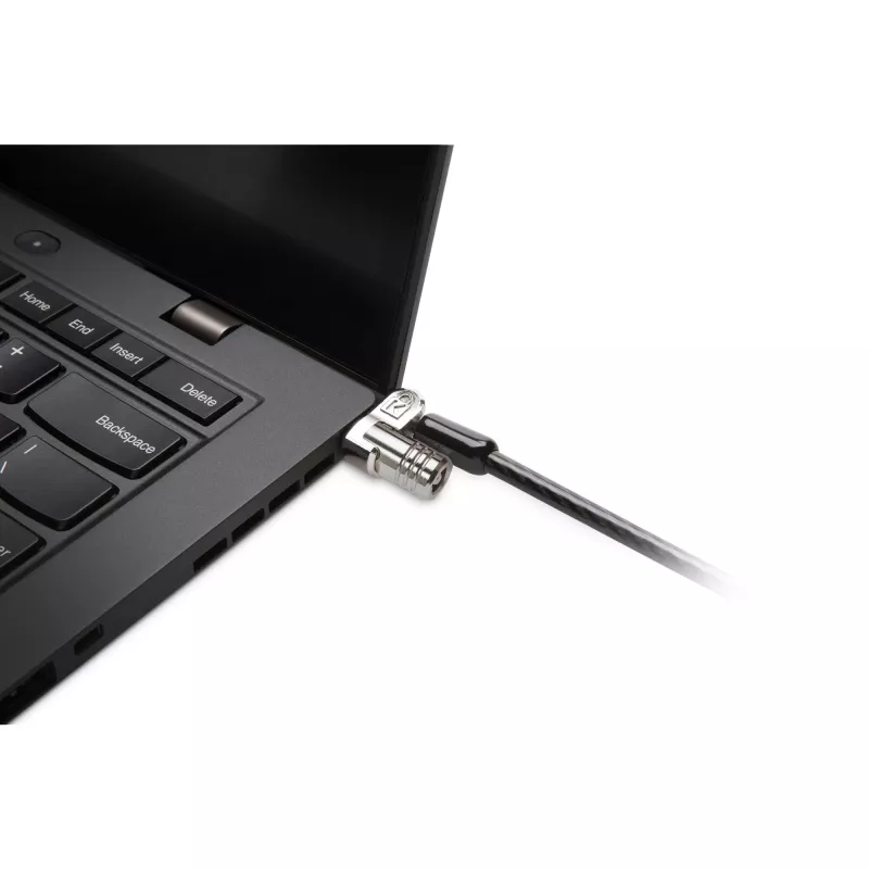 Kensington K:Laptop LockMicroSaver 2.0 SK, Kensington, võti, teras, must, hõbedane