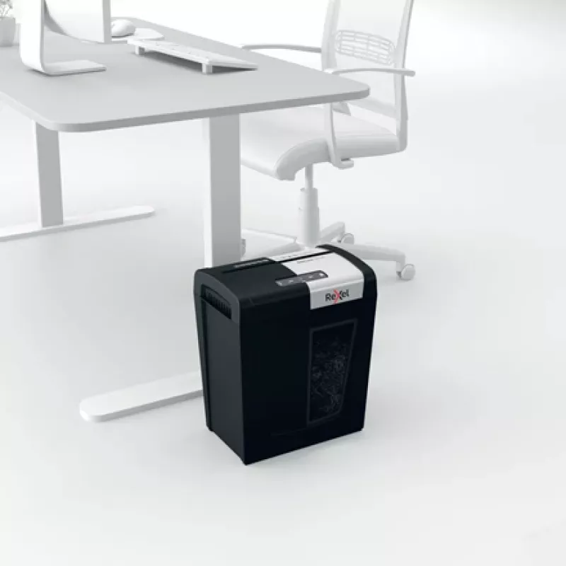Rexel Secure MC6 Whisper-Shred mikrohakkimisega paberipurustaja P5, mikrohakkimine, 2 x 15 mm, 18 L, 175 lehte, 55 dB, nupud