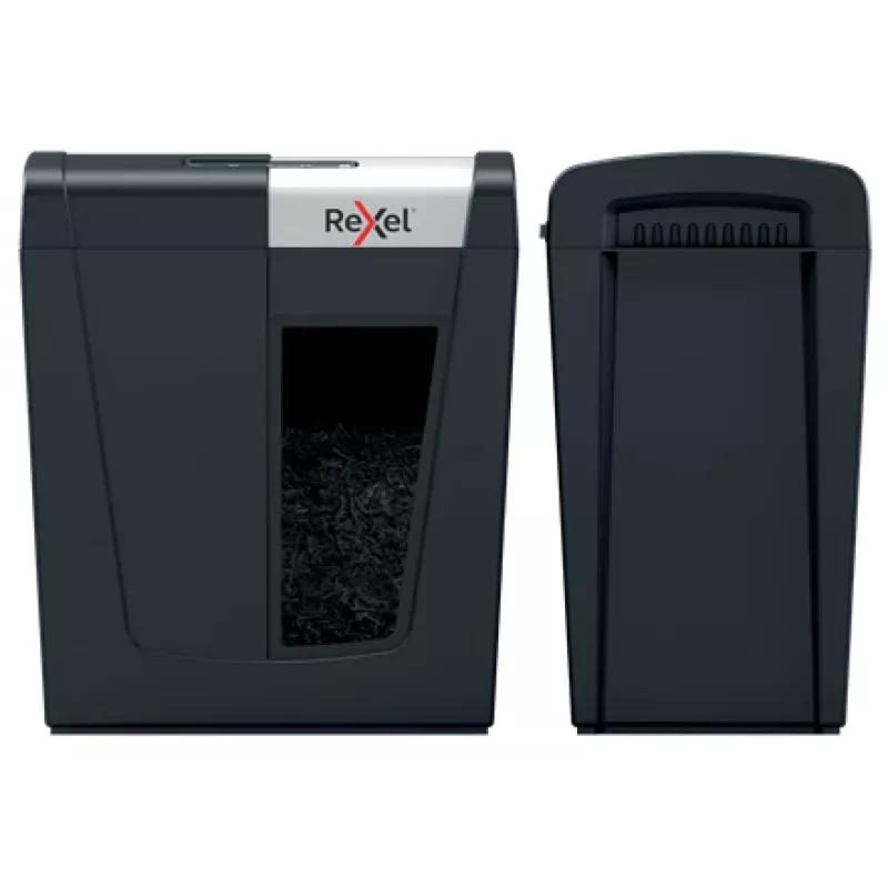 Rexel Secure MC6 Whisper-Shred mikrohakkimisega paberipurustaja P5, mikrohakkimine, 2 x 15 mm, 18 L, 175 lehte, 55 dB, nupud