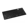 Kensington Dual Wireless Compact klaviatuur - PN, Mini, Wireless, Bluetooth, QWERTY, Must