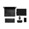 Kensington Dual Wireless Compact klaviatuur - PN, Mini, Wireless, Bluetooth, QWERTY, Must