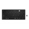 Kensington Dual Wireless Compact klaviatuur - PN, Mini, Wireless, Bluetooth, QWERTY, Must