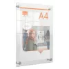 Nobo Premium Plus A4 läbipaistev akrüülist seinakinnitusega postriraam