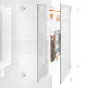 Nobo Premium Plus A4 läbipaistev akrüülist seinale kinnitatav ümberpaigutatav plakatiraam