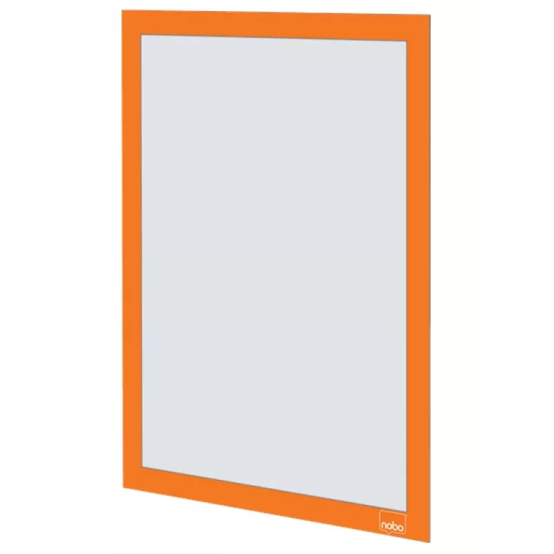Nobo isekleepuv magnetpostriraam A4, oranž, A4, Oranž, Vertikaalne/horisontaalne, 235 mm, 5 mm, 325 mm