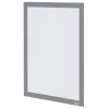 Nobo isekleepuv magnetiline plakatiraam A4, hõbedane, A4, hõbedane, portree/maastik, 235 mm, 5 mm, 325 mm