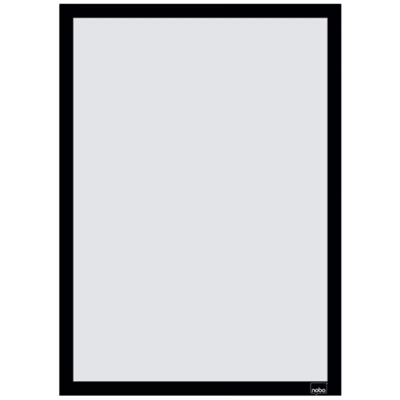 Nobo isekleepuv magnetiline plakatiraam A3, must, A3, must, portree/maastik, 235 mm, 10 mm, 450 mm