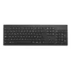 Kensington K75561BE, täissuuruses (100%), juhtmevaba, RF-juhtmevaba, membraan, AZERTY, must