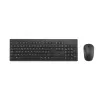 Kensington K75562BE, juhtmevaba, RF-juhtmevaba, membraan, AZERTY, must, hiir kaasas