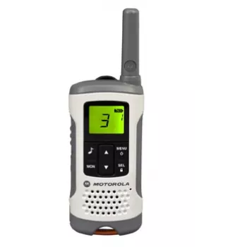 Motorola TLKR T50 kahesuunaline raadio 8 kanalit 0,0125 MHz Hall, Valge