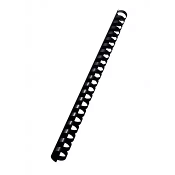 Leitz plastikust kammköiteseljad 16 mm, must, 145 lehte, plastik, A4, 1,6 cm, 1,6 cm