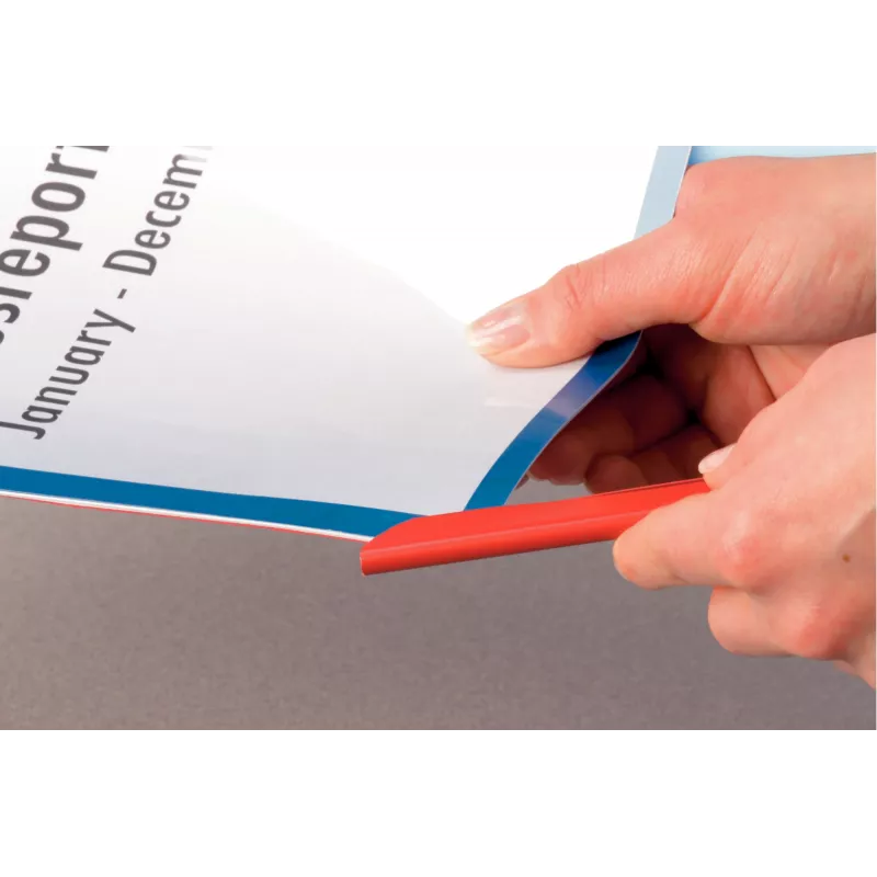 Leitz Slide Binders A4 3 mm, Must, 30 lehte, Plastik, A4, 80 mm, 65 mm