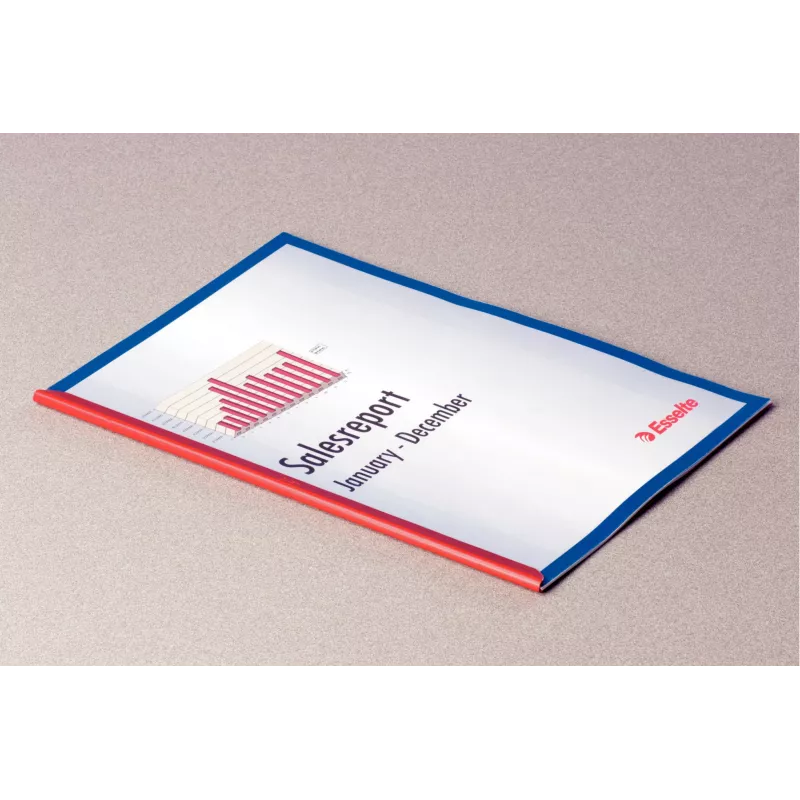Leitz Slide Binders A4 3 mm, Must, 30 lehte, Plastik, A4, 80 mm, 65 mm