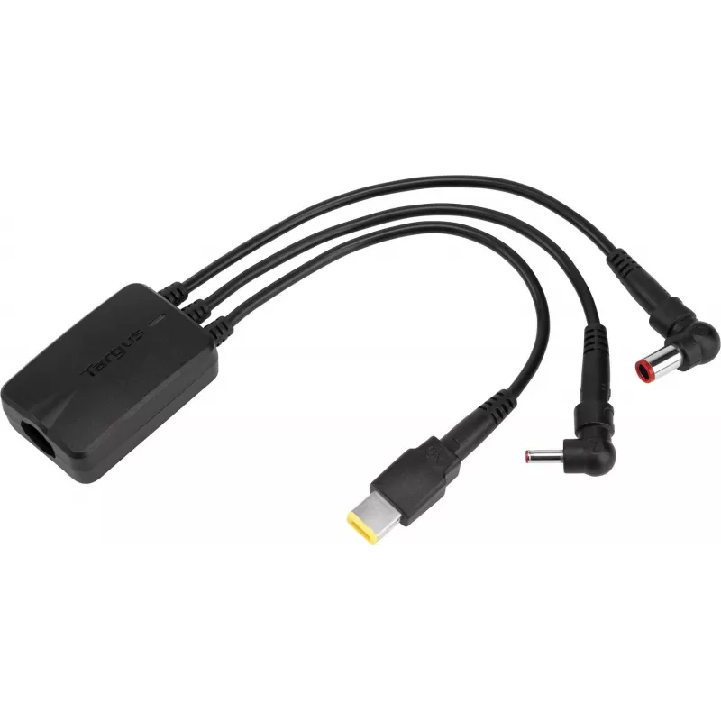 Targus ACC1009EUX toiteadapter/inverter Siseruumides Must