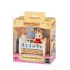 Sylvanian Families šokolaadijänese beebikomplekt (beebivoodi), 3 a, Mitmevärviline, polüstüreen, plastik