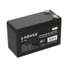 2-Power 2P9-12 UPS aku Suletud pliiaku (VRLA) 12 V 9 Ah
