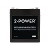 2-Power 2P5-12 UPS-i aku Sealed Lead Acid (VRLA) 12 V 5 Ah