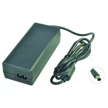 2-Power vahelduvvooluadapter 19,5 V 4,62 A 90 W koos toitejuhtmega, 19,5 V, Dell Latitude D600, must, 57 mm, 131 mm, 32 mm