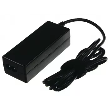 2-Power vahelduvvooluadapter 20V 40W koos toitejuhtmega, 50/60 Hz, 40 W, 20 V, Lenovo IdeaPad S9, S10, Must, Plastik