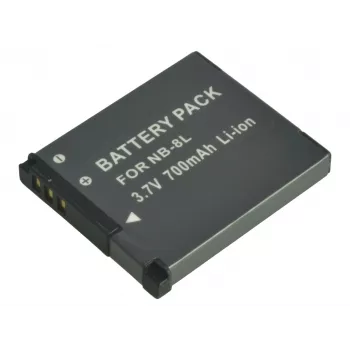 2-Power digikaamera aku 3,7 V 700 mAh, 700 mAh, 3,7 V, liitium-ioon (Li-Ion)