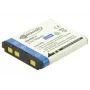 2-Power digikaamera aku 3,7 V 600 mAh, 600 mAh, 3,7 V, liitiumioon (Li-Ion)