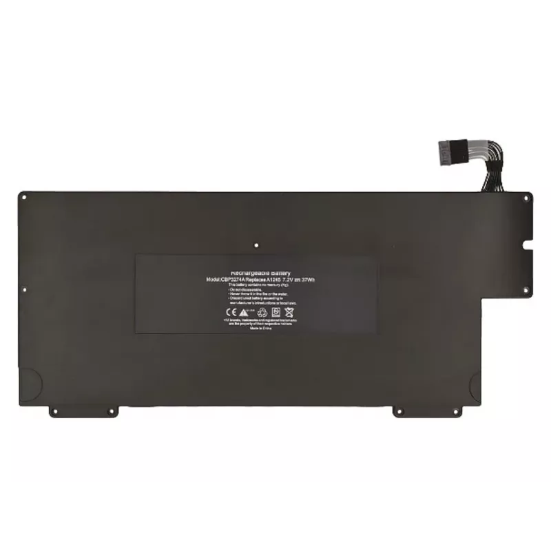 2-Power 7,2 V 5000 mAh liitiumpolümeer sülearvutiaku, aku, Apple MacBook Air 13-tolline A1237 (2008. a alguse mudeli EMC 2142, 2008. a lõpu mudeli EMC2253, 2009. a keskpaiga mudeli EMC2334)