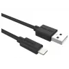 Duracell sünkroonimis-/laadimiskaabel 1 meeter must, 1 m, USB, Lightning, must
