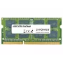 2-Power 4 GB DDR3 1333 MHz SoDIMM mälu, 4 GB, 1 x 4 GB, DDR3, 1333 MHz, 204-kontaktiline SO-DIMM, roheline