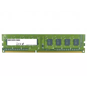 2-Power 8GB DDR3L 1600MHz 2Rx8 1.35V DIMM mälu, 8 GB, 1 x 8 GB, DDR3, 1600 MHz, 240-pin DIMM, roheline