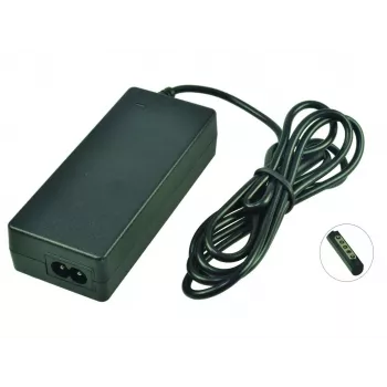 2-Power vahelduvvooluadapter 12 V 45 W koos toitejuhtmega, siseruumides, 110–240 V, 45 W, 12 V, 3,6 A, must